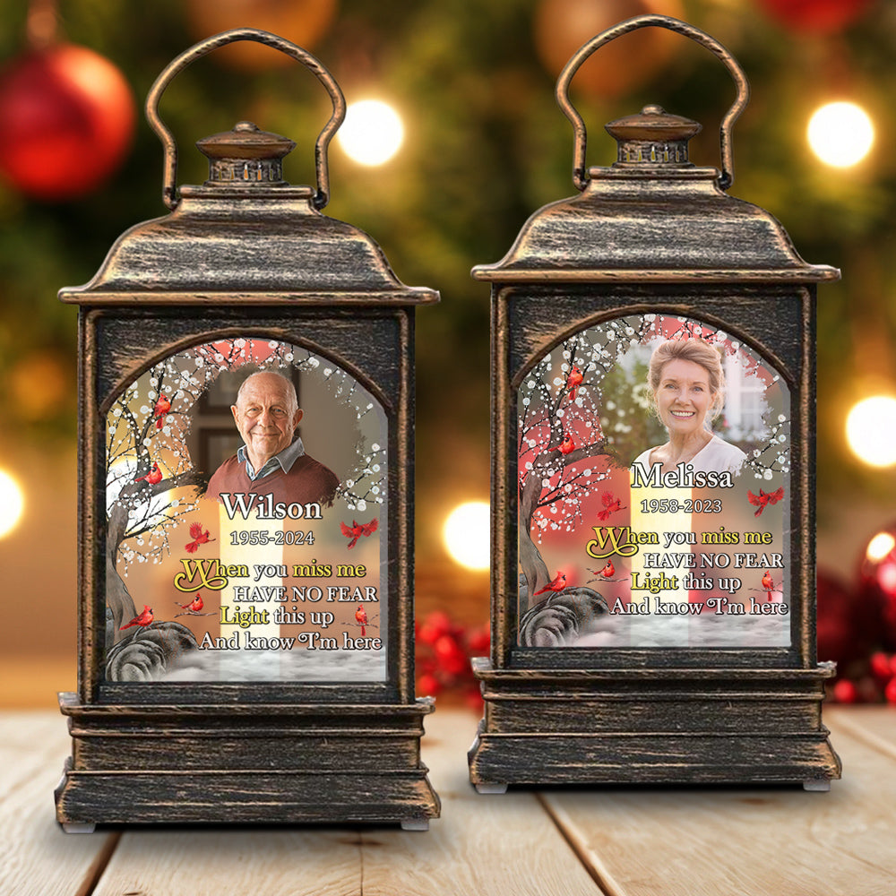 Here For You - Personalized Custom Christmas Wind Lamp