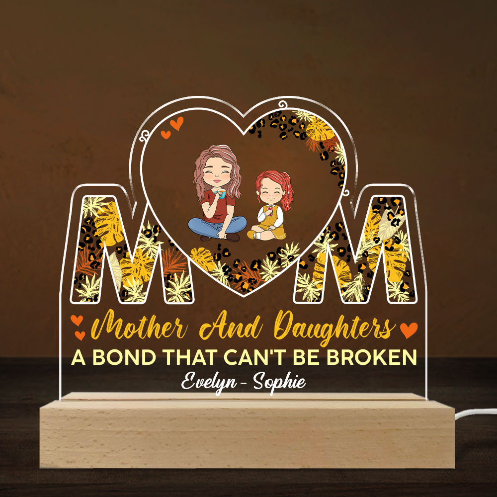 A Bond That Cant Be Broken - Personalized Custom LED Light