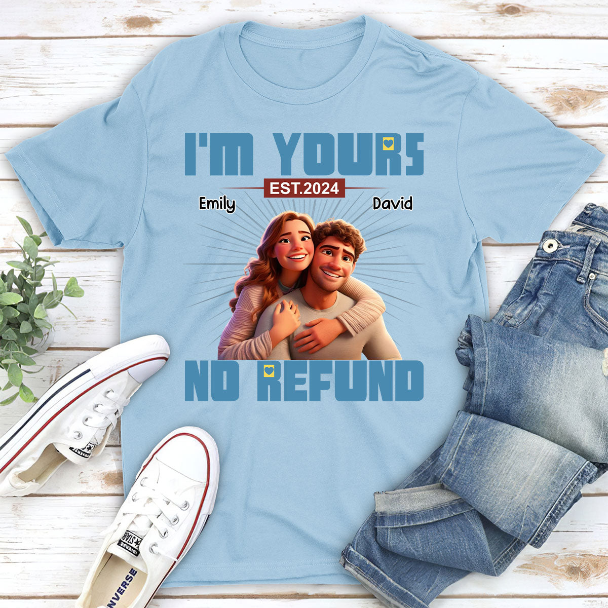 I Am Yours - Personalized Custom Shirt