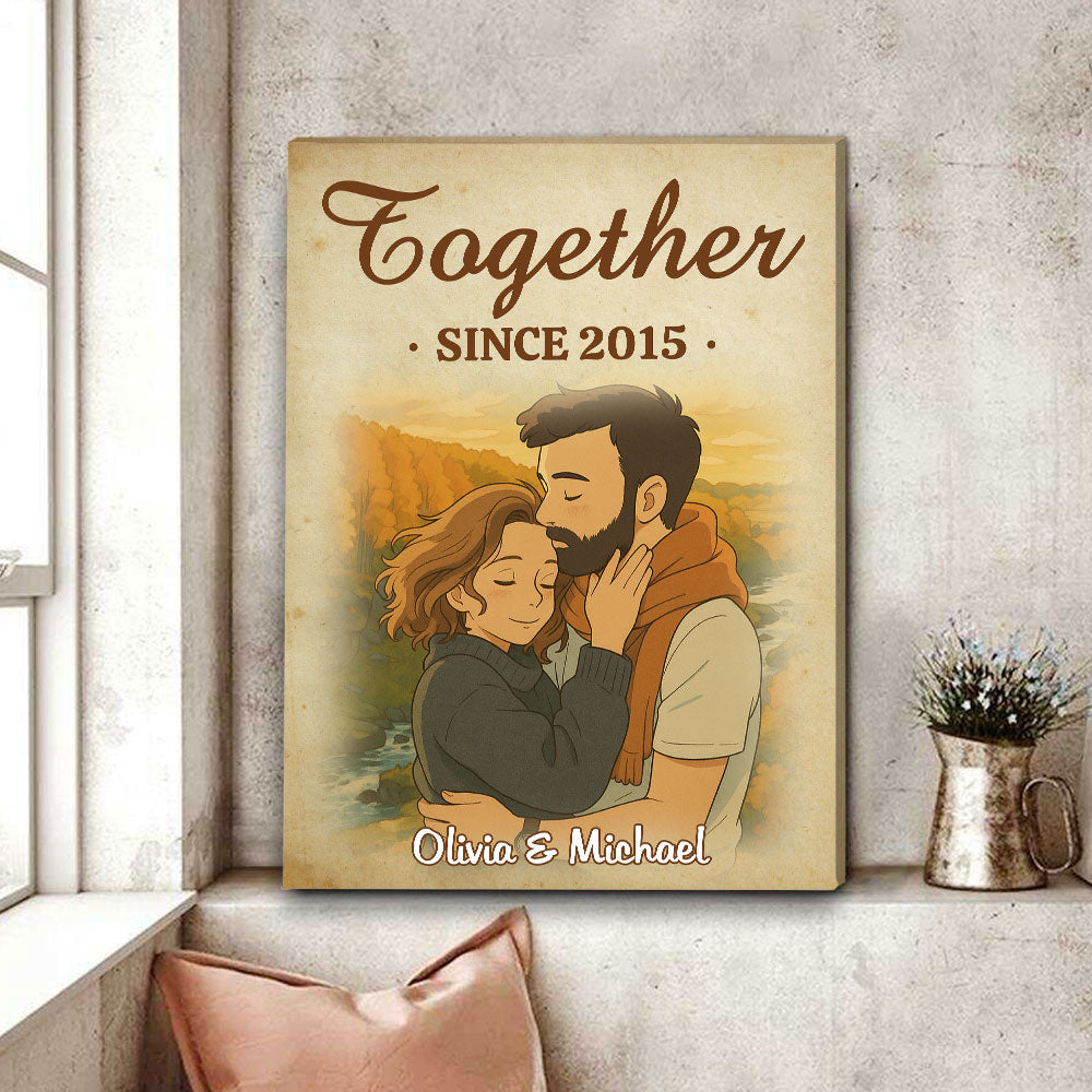 Us Together - Personalized Custom Photo Canvas