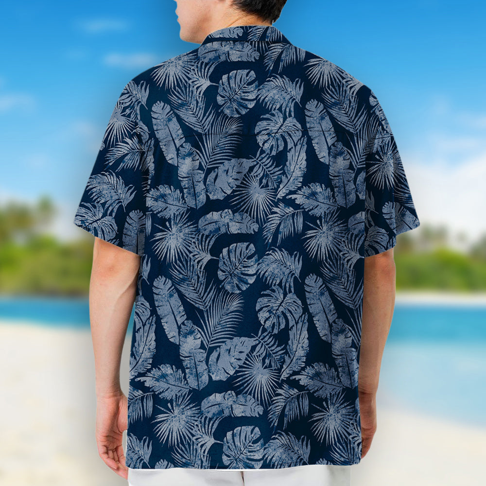 Hooked on Daddy - Personalized Custom Hawaiian Shirt