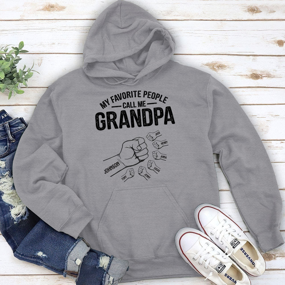 A Great Grandpa Full Of Strength - Personalized Custom Shirt