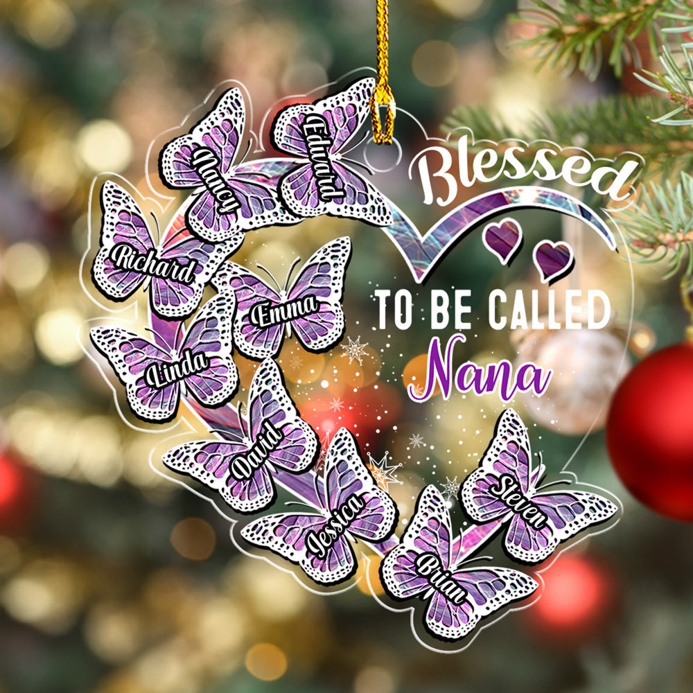 Blessed Mimi -  Personalized Custom Acrylic Ornament