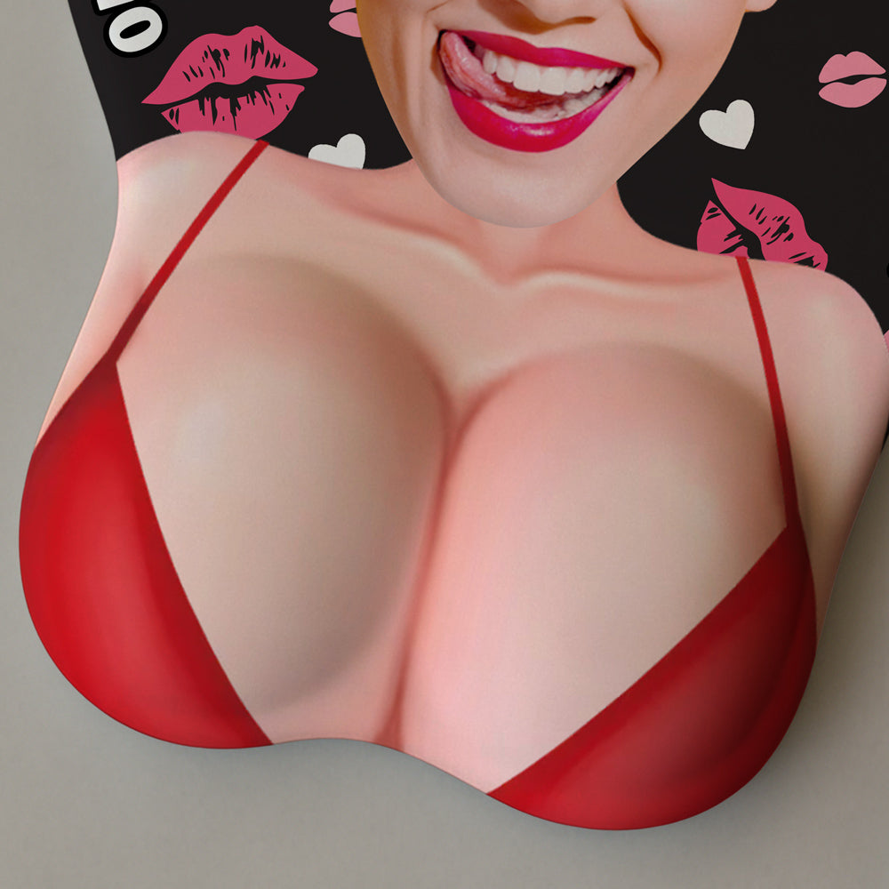 Only You Can Touch - Personalized Custom 3D Mouse Pad