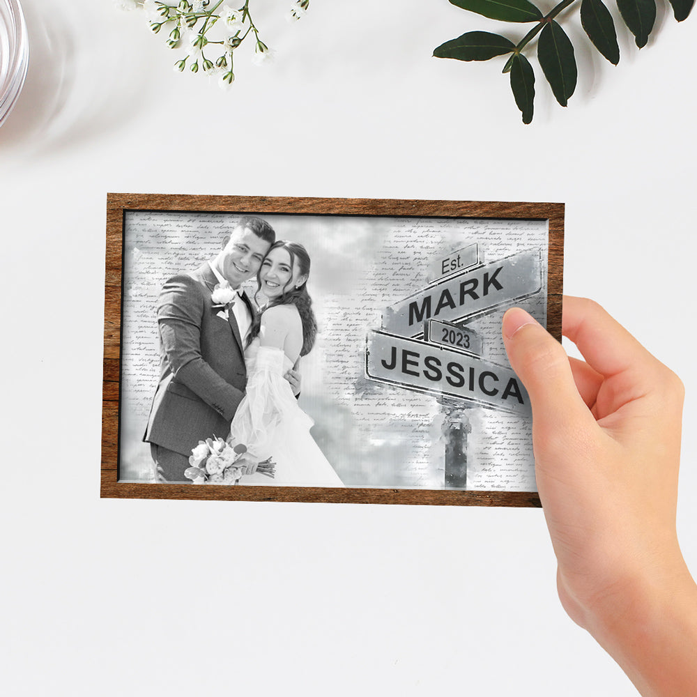 I Need You Because I Love You - Personalized Wooden Plaque