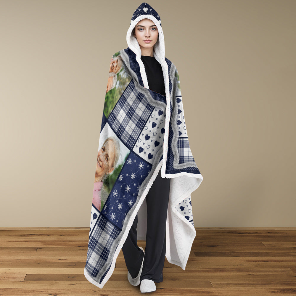 When You Really Miss Me - Personalized Custom Hooded Blanket