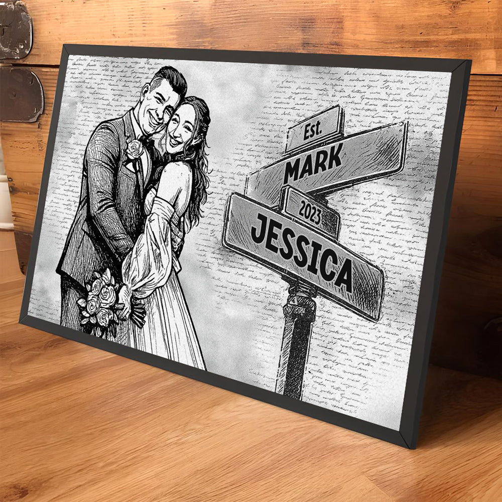 I Need You Because I Love You Version 2 - Personalized Custom Poster