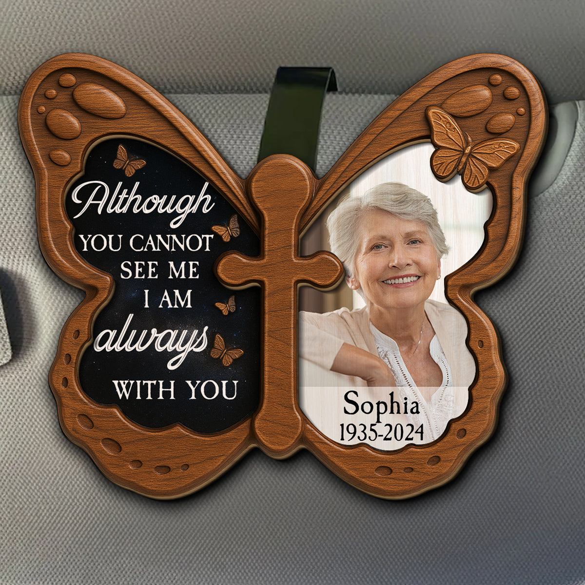 You Cannot See Me - Personalized Custom Car Visor Clip