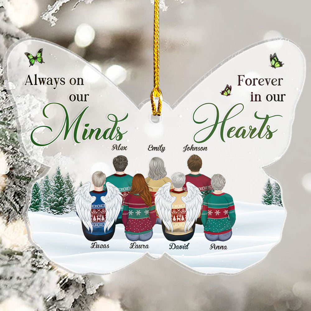 Always On My Mind - Personalized Custom Acrylic Ornament
