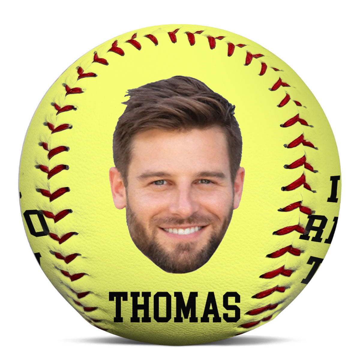 If Found Return To This Guy - Personalized Custom Baseball