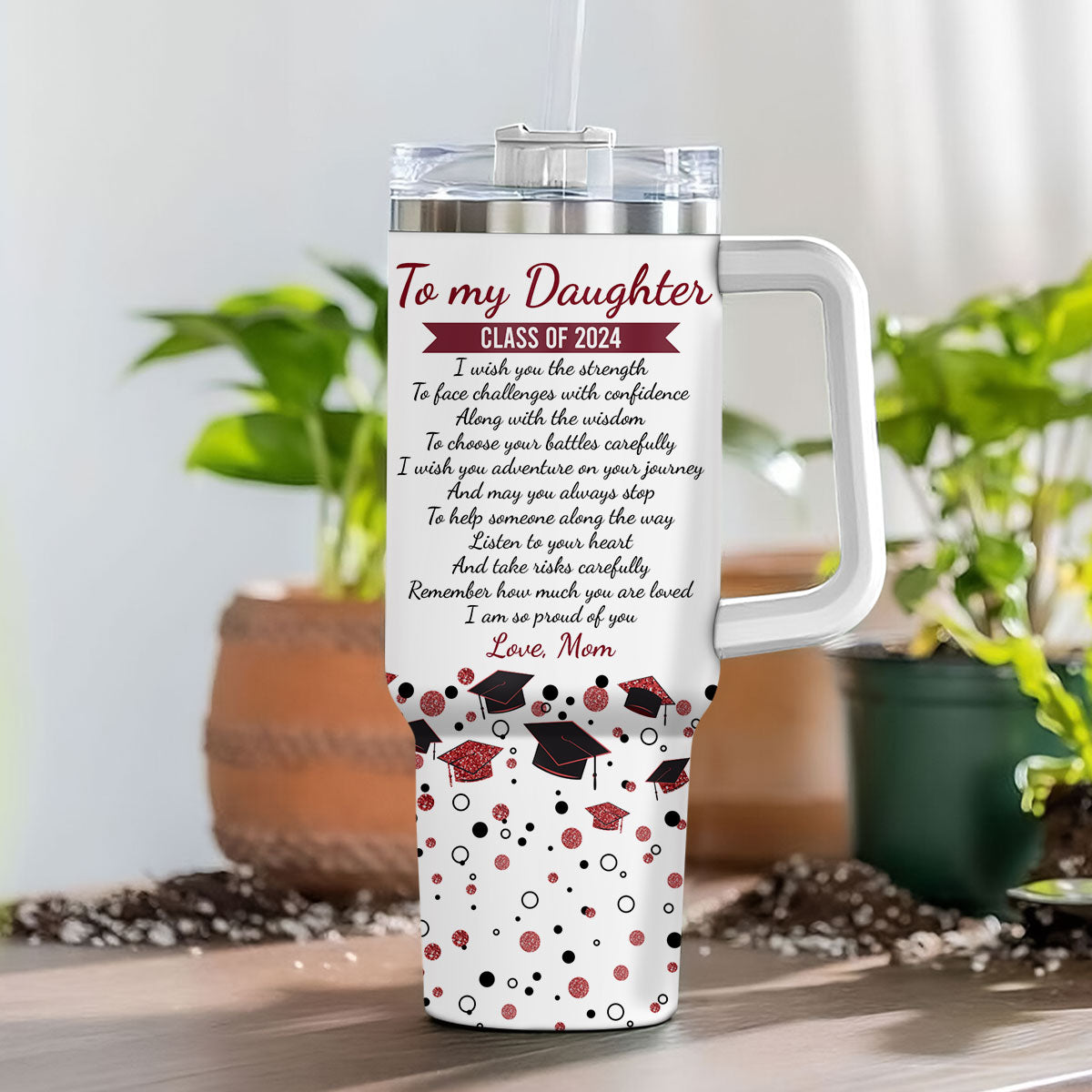 I Wish You The Strength - Personalized Custom 40 Oz Tumbler