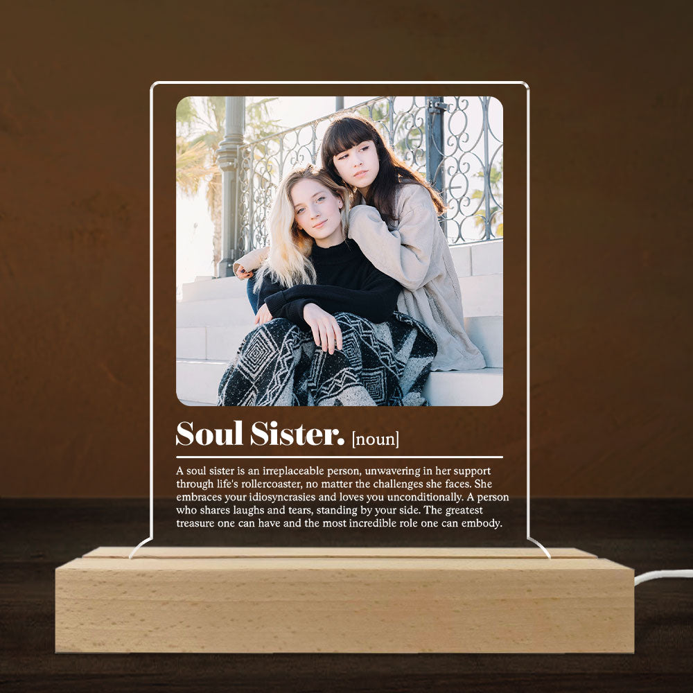 Soul Sisters - Personalized Custom LED Light