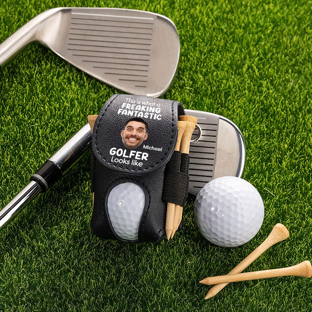 Freaking Fantastic Golfer - Personalized Custom Golf Ball Bag