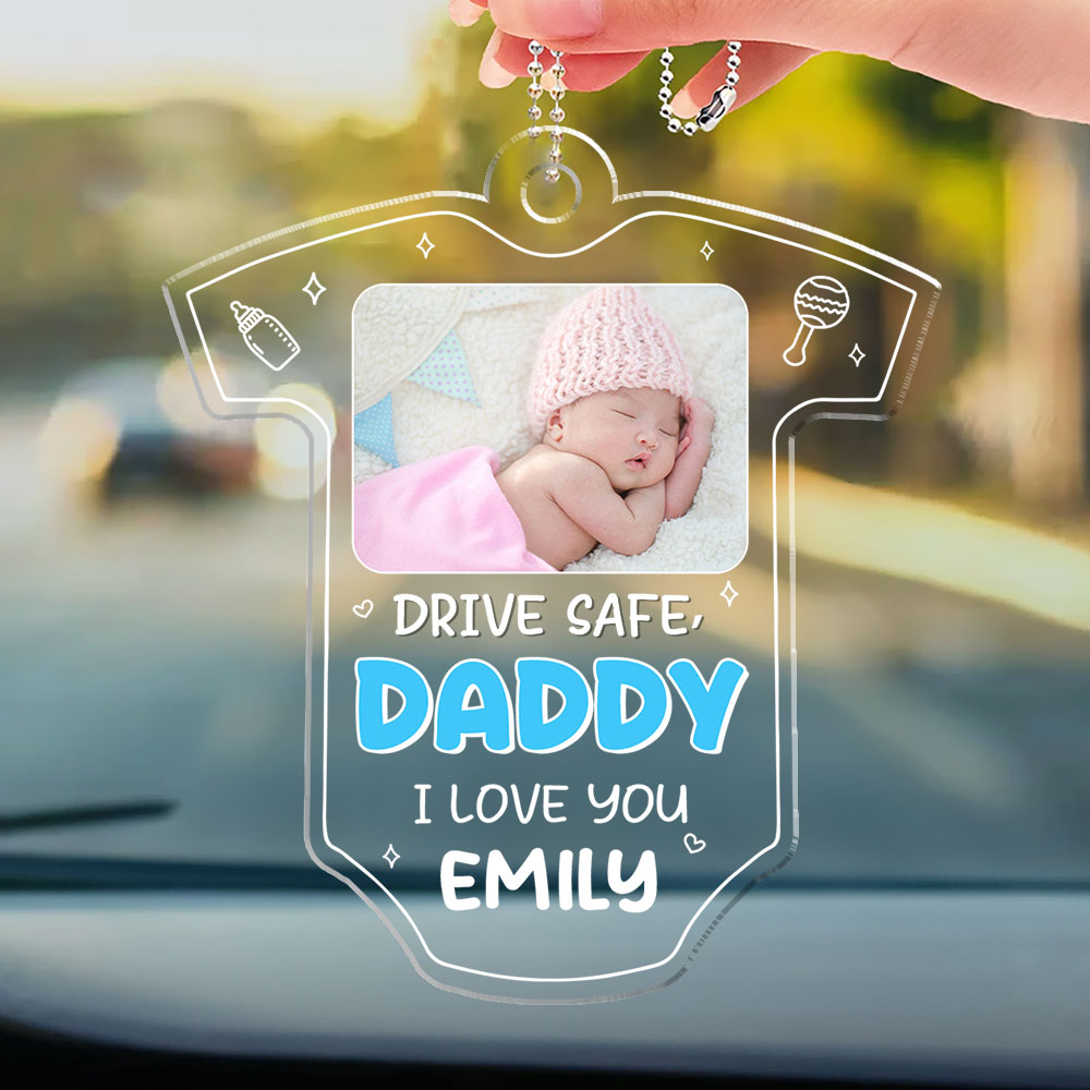 Drive Safe We Need You To Be Here - Personalized Acrylic Car Ornament