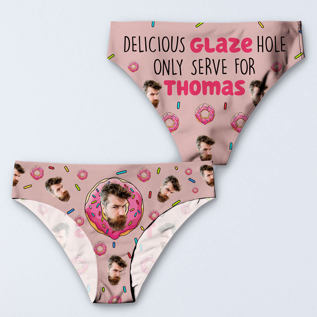 Only Serve For You - Personalized Women Briefs