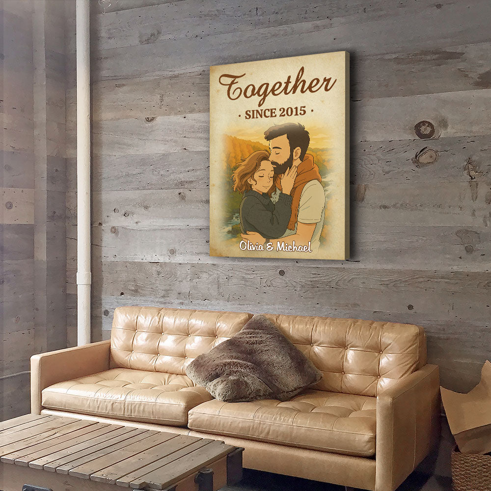 Us Together - Personalized Custom Photo Canvas