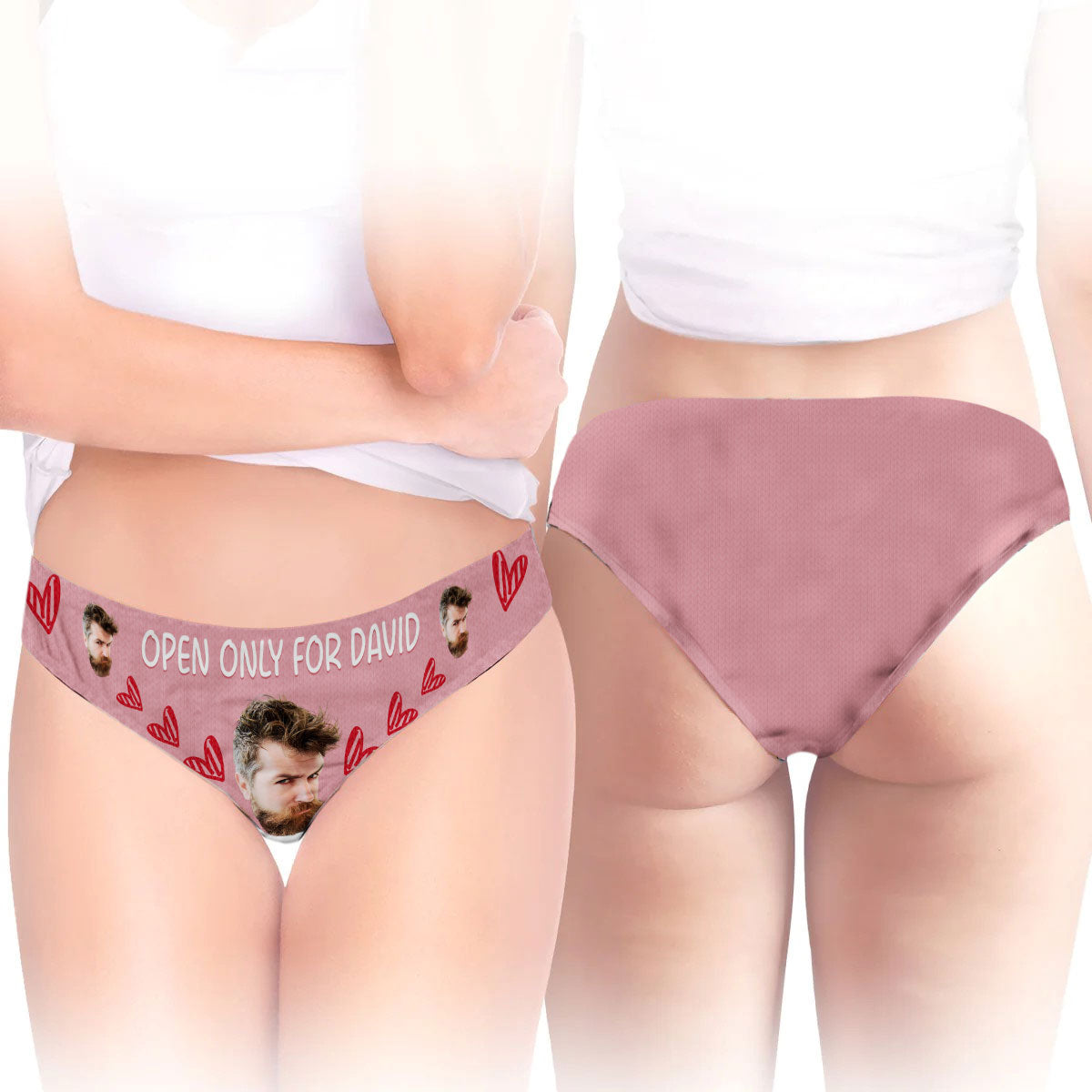 Open Only For - Personalized Women Briefs