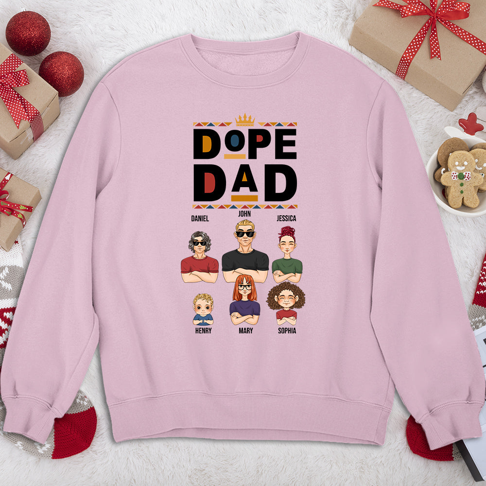 Dope Dad - Personalized Custom Shirt