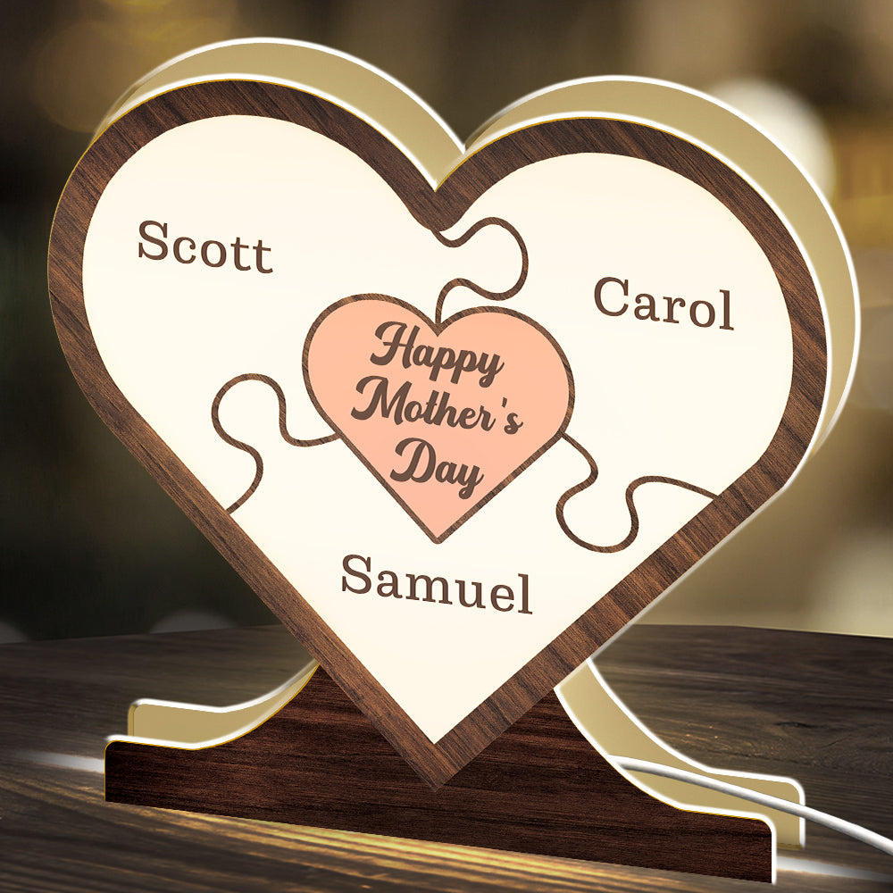 Family Mosaic - Personalized Custom Light Box