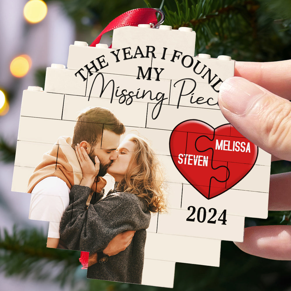 Missing Piece - Personalized Custom Puzzle Ornament
