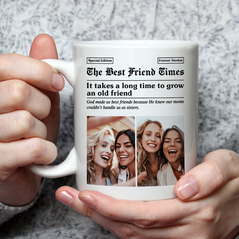 The BFF Times - Personalized Custom Coffee Mug