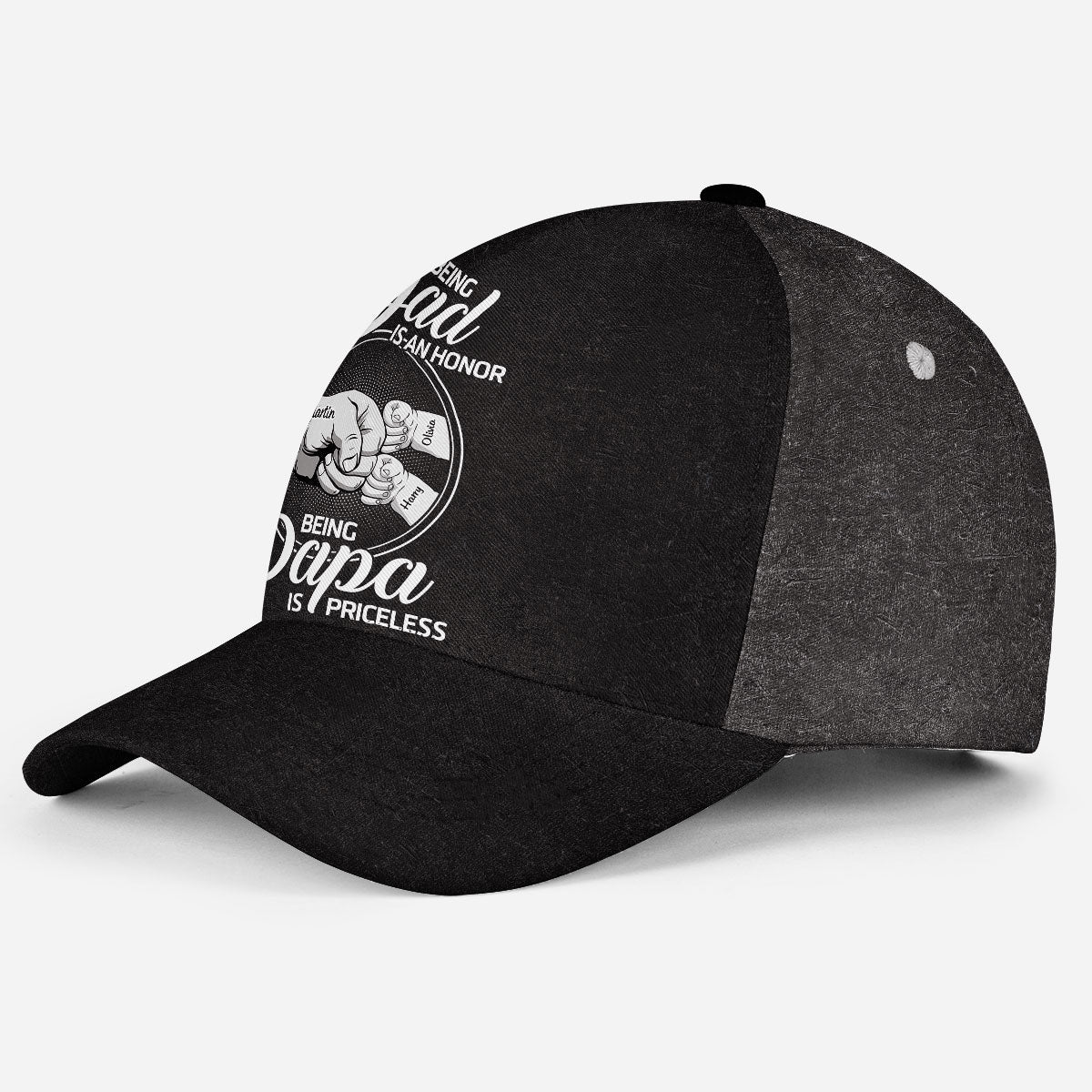 Being Dad Is An Honor - Personalized Classic Cap