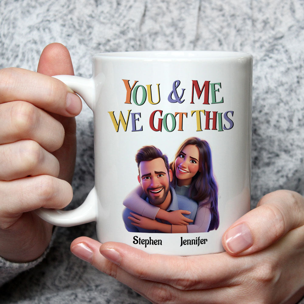 You And Me - Personalized Custom Coffee Mug