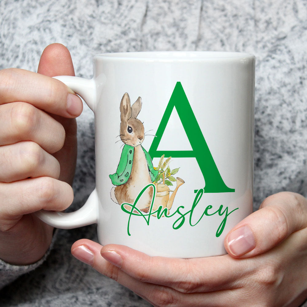 Gnome Bunny Rabbit - Personalized Custom Coffee Mug