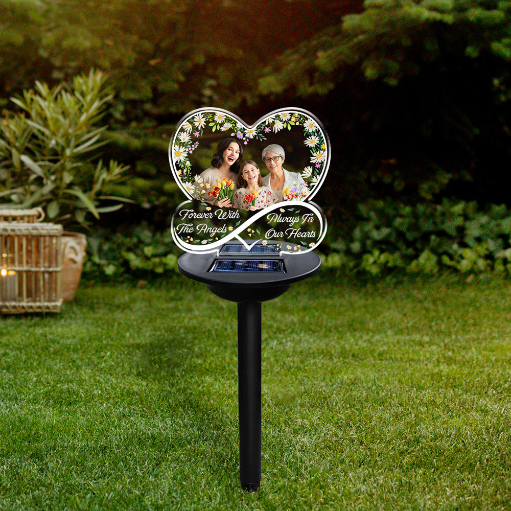 Always In My Heart - Personalized Custom Solar Light