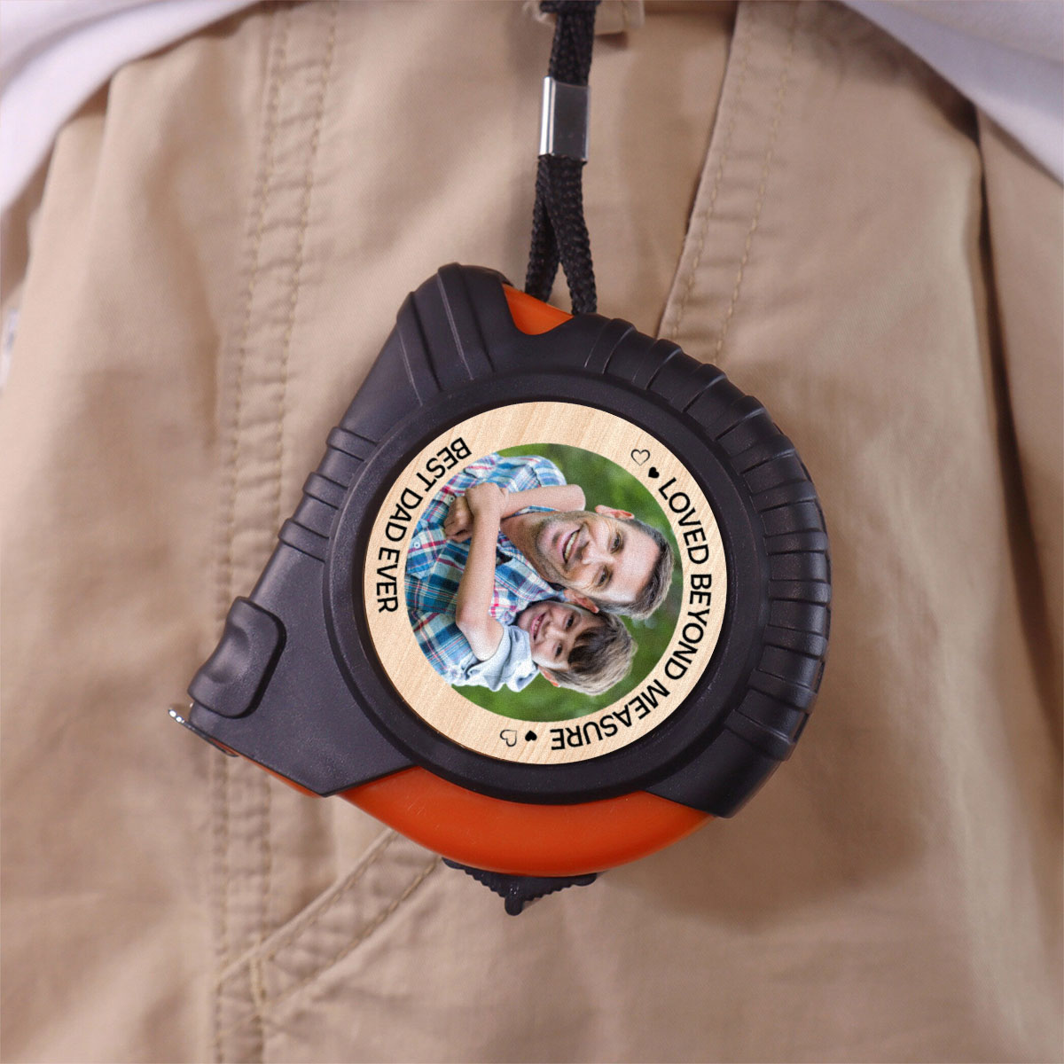 Loved Beyond Measure - Personalized Custom Tape Measure