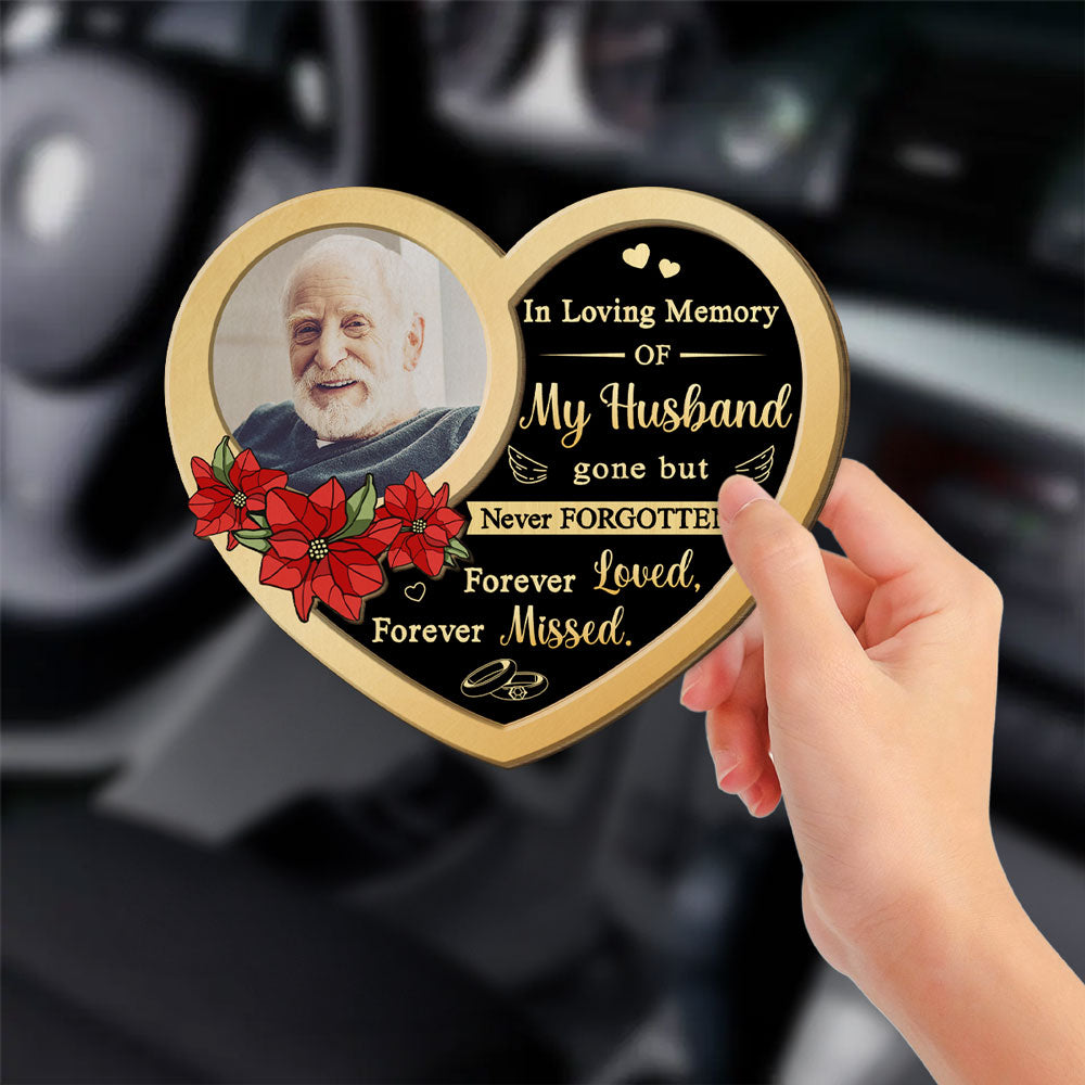 Forever Loved Forever Missed - Personalized Custom Car Visor Clip