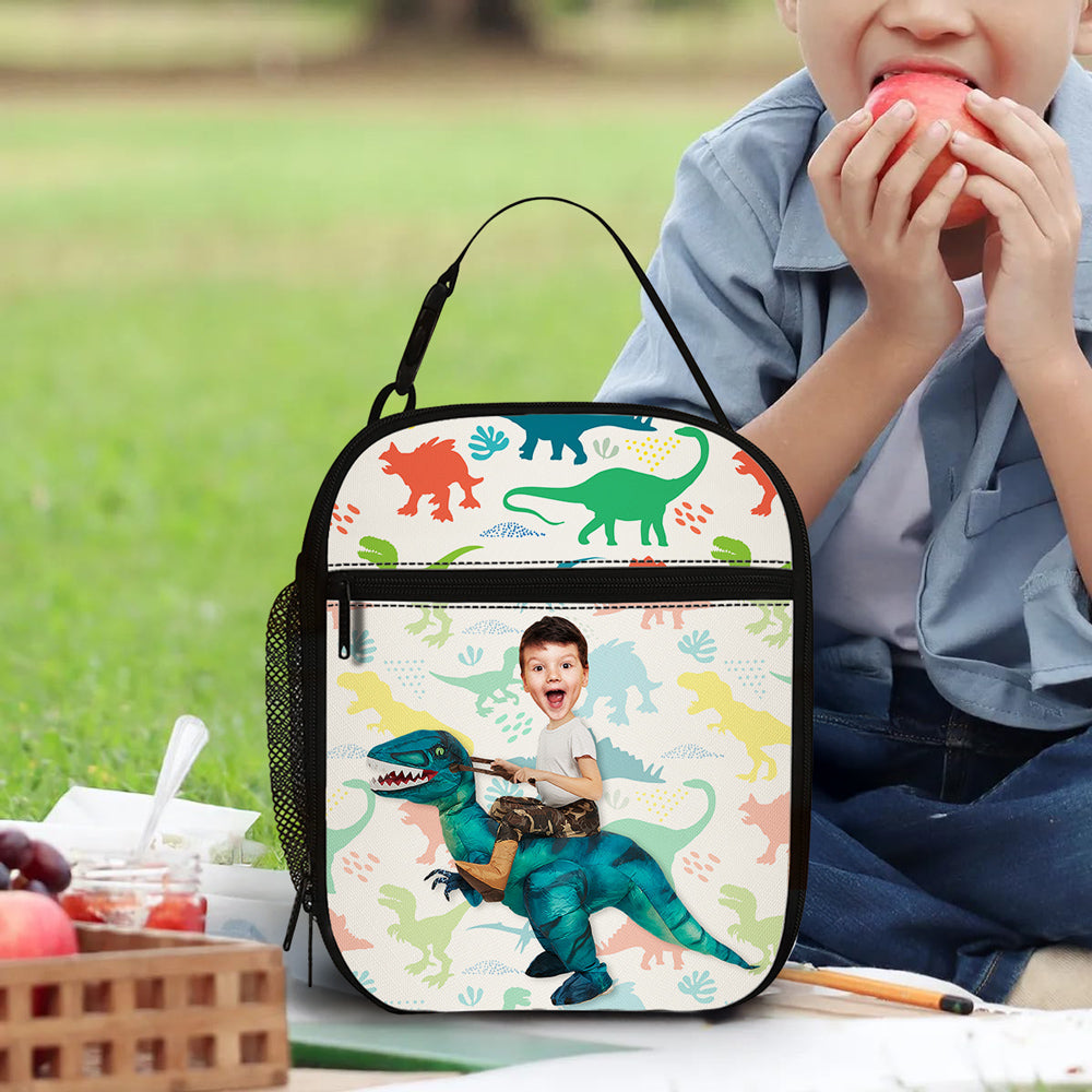 Cute Kid Fantasy Friends - Personalized Custom Insulated Lunch Bag
