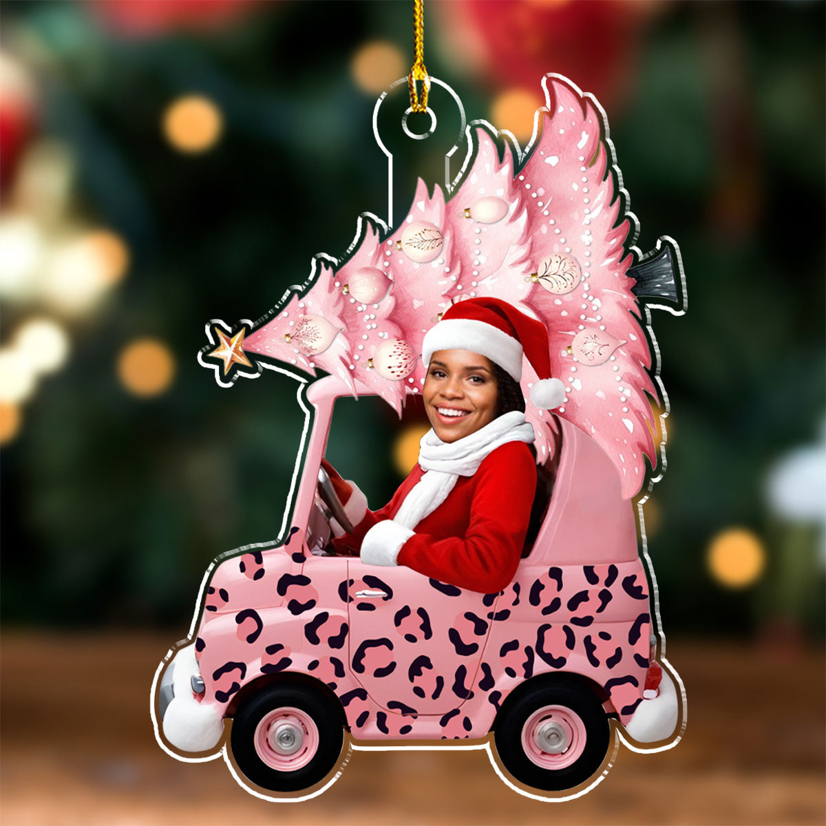 Happy Christmas - Personalized Custom Acrylic Ornament