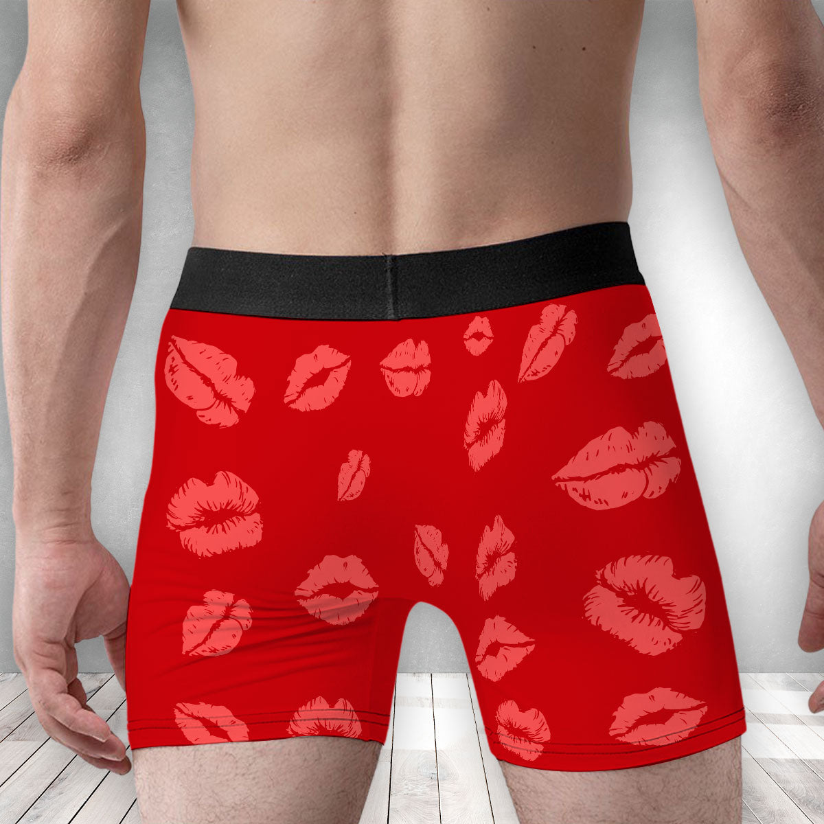 You Turn Me On - Personalized Photo Men's Boxer Briefs