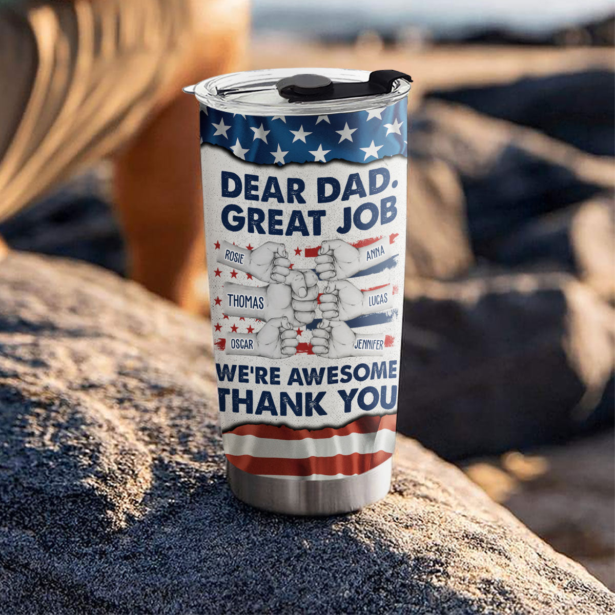 Great Job We Are Awesome - Personalized Custom Tumbler