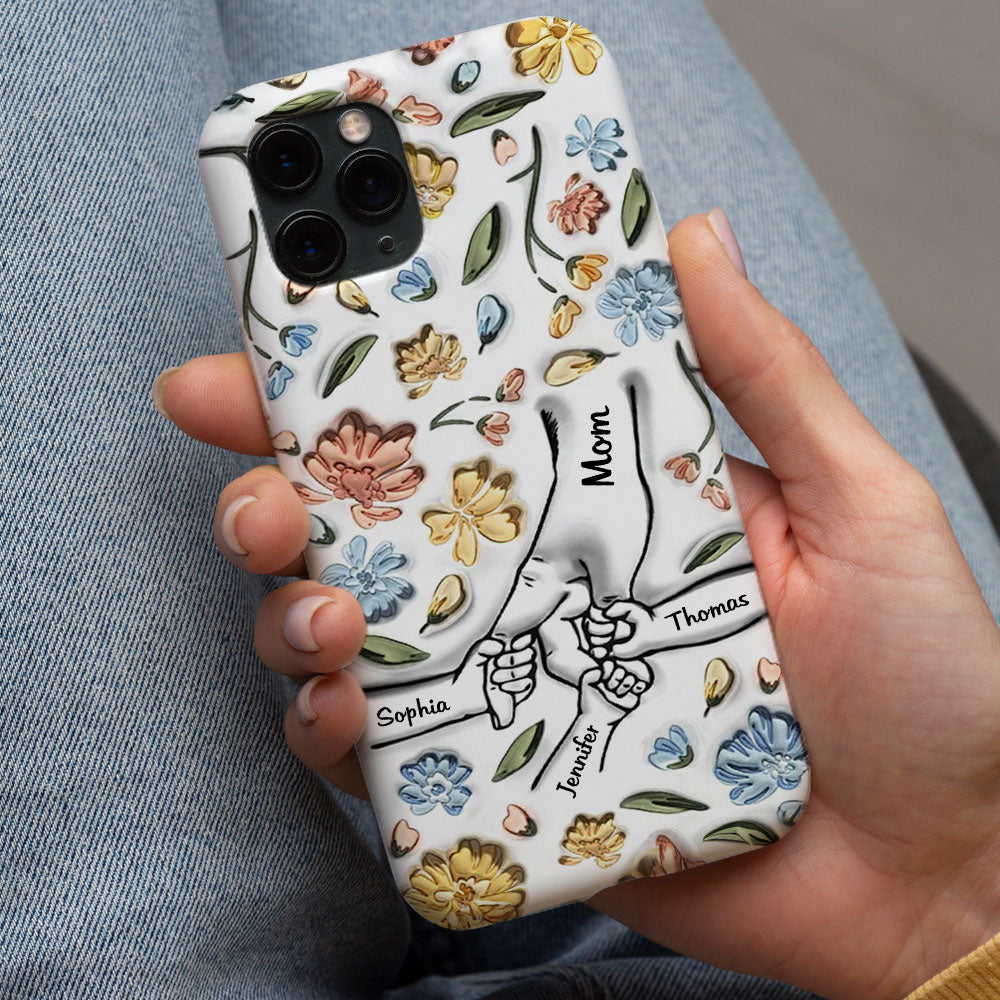 Hand In Hand, I Will Always Protect You -  Personalized Custom Phone Case