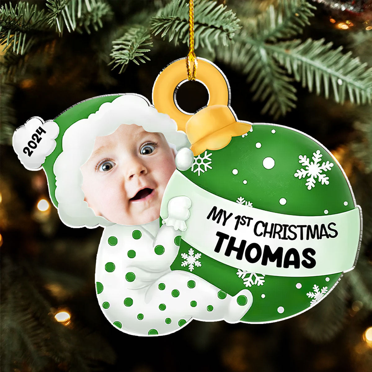 You Are My Perfect Gift This Christmas - Personalized Custom Acrylic Ornament