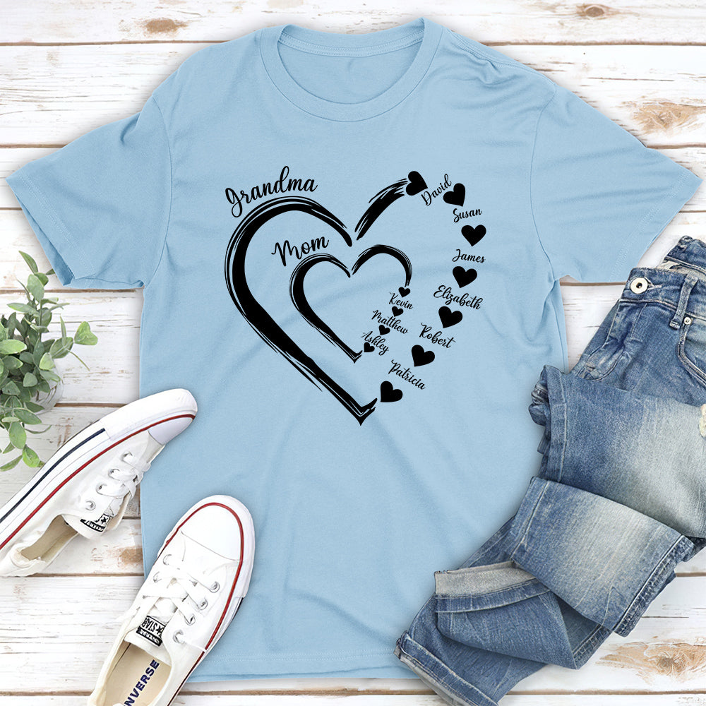 Sweethearts Of Mom - Personalized Custom Unisex T-shirt
