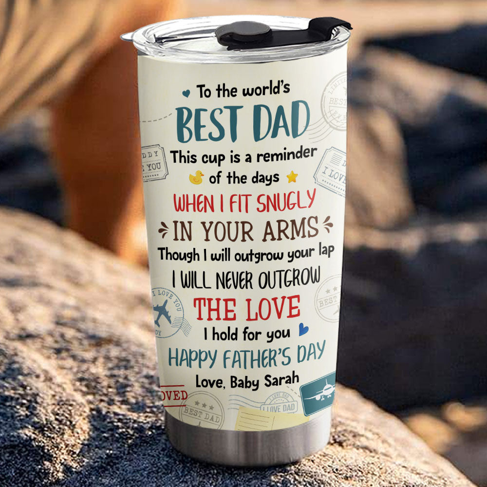 The Love I Hold For You - Personalized Custom Tumbler