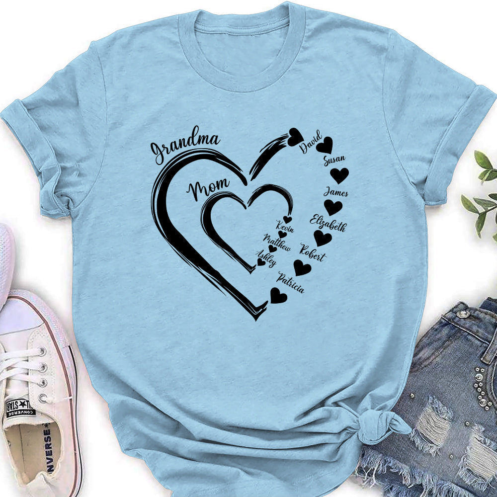 Sweethearts Of Mom - Personalized Custom Women's T-shirt