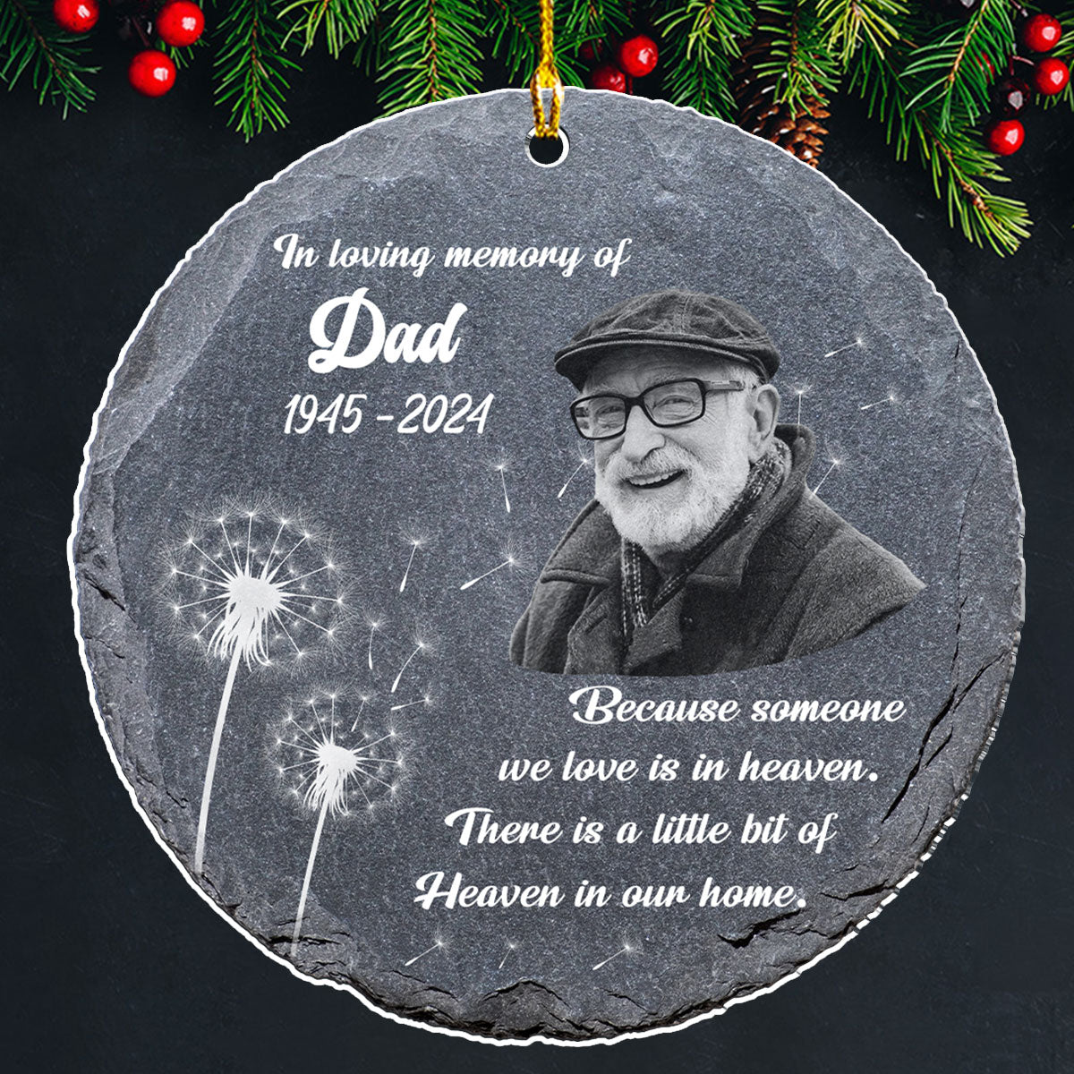 You Are Loved Beyond Words - Personalized Custom Acrylic Ornament