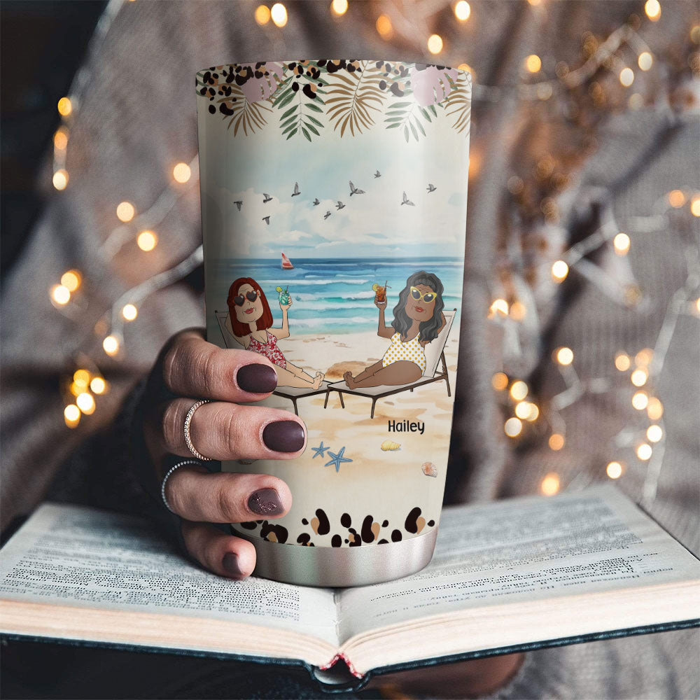 Hola Beaches - Personalized Custom Tumbler