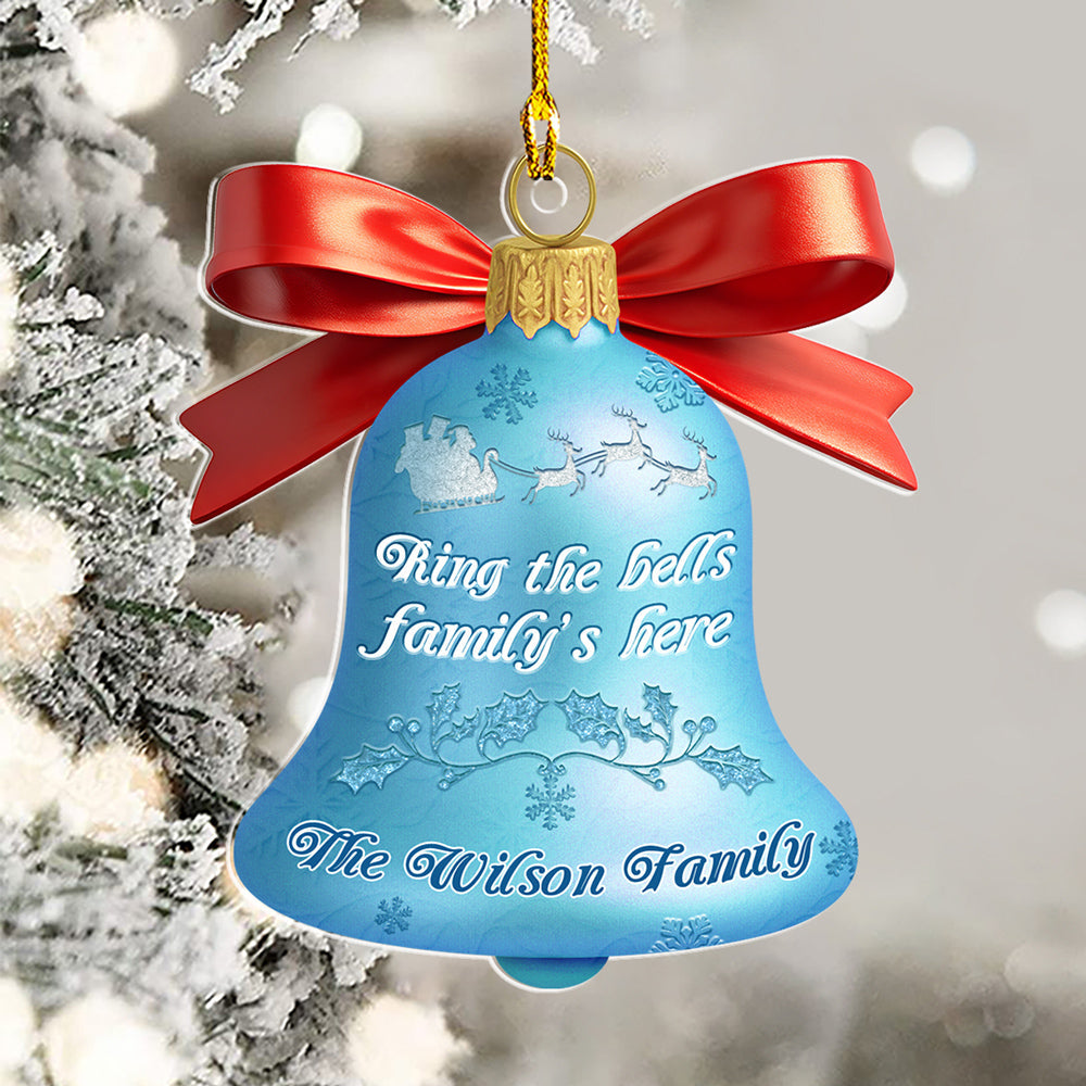 Ring A Bell - Personalized Custom 3D Effect Acrylic Ornament
