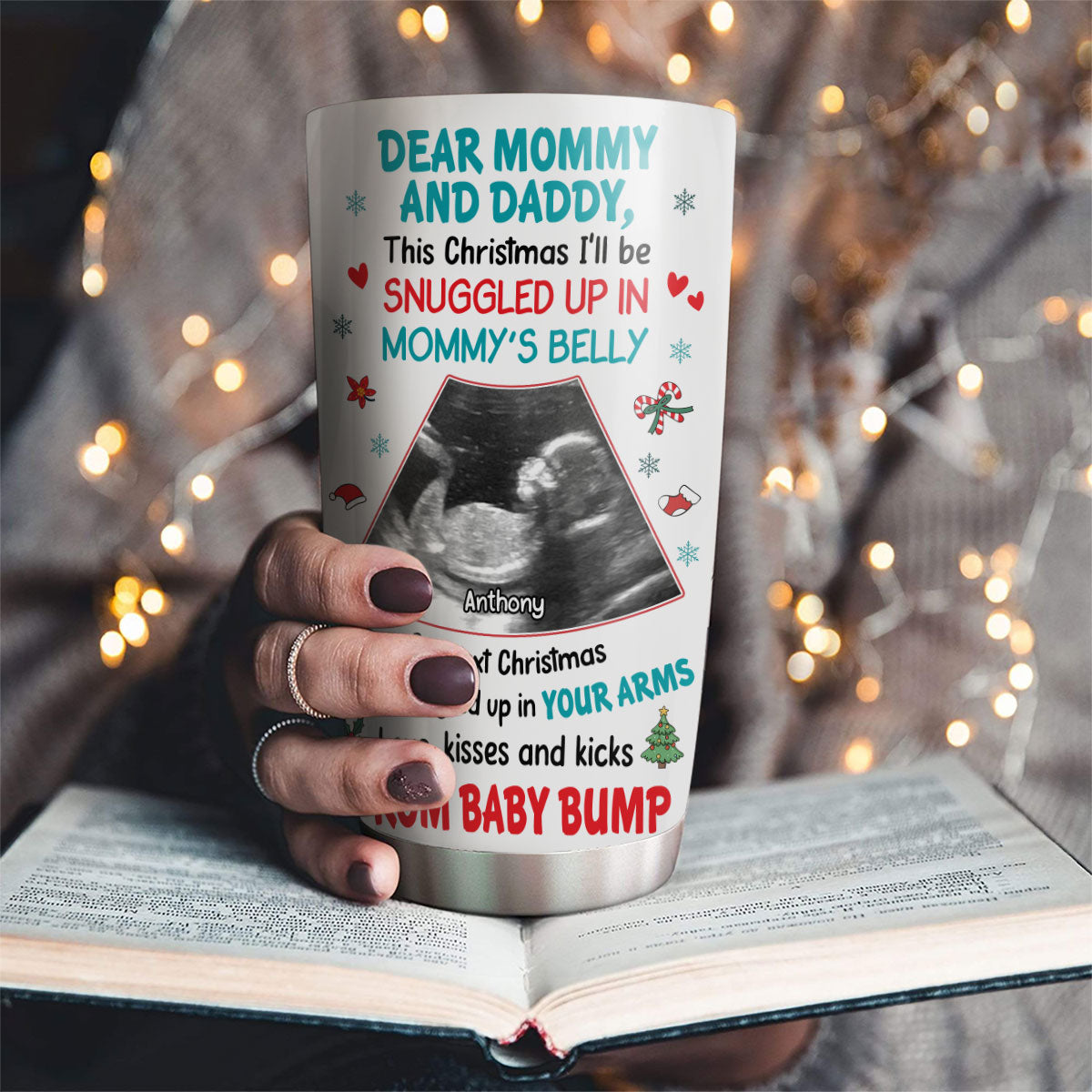 Baby Bump - Personalized Custom Tumbler