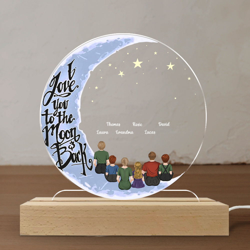 I Love You More Than Anything - Personalized Custom LED Light