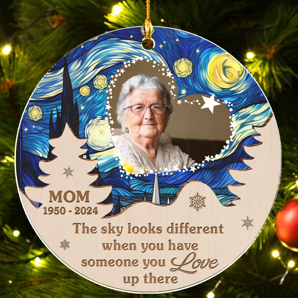 Sky Different - Personalized Custom Acrylic Ornament