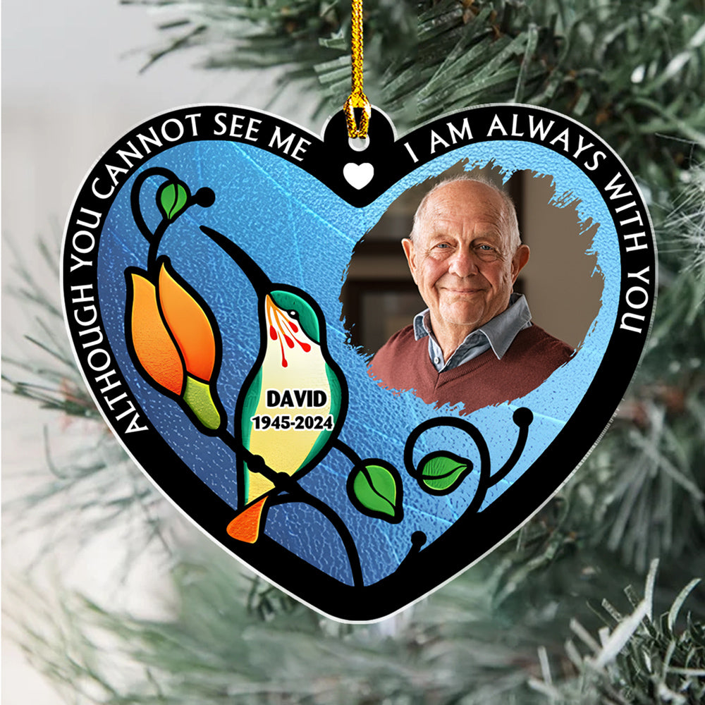 I Am Always With You Version 3 - Personalized Custom Acrylic Ornament