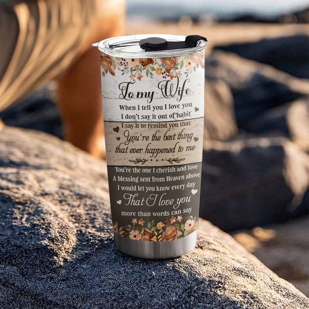 The Best Thing - Personalized Custom Tumbler