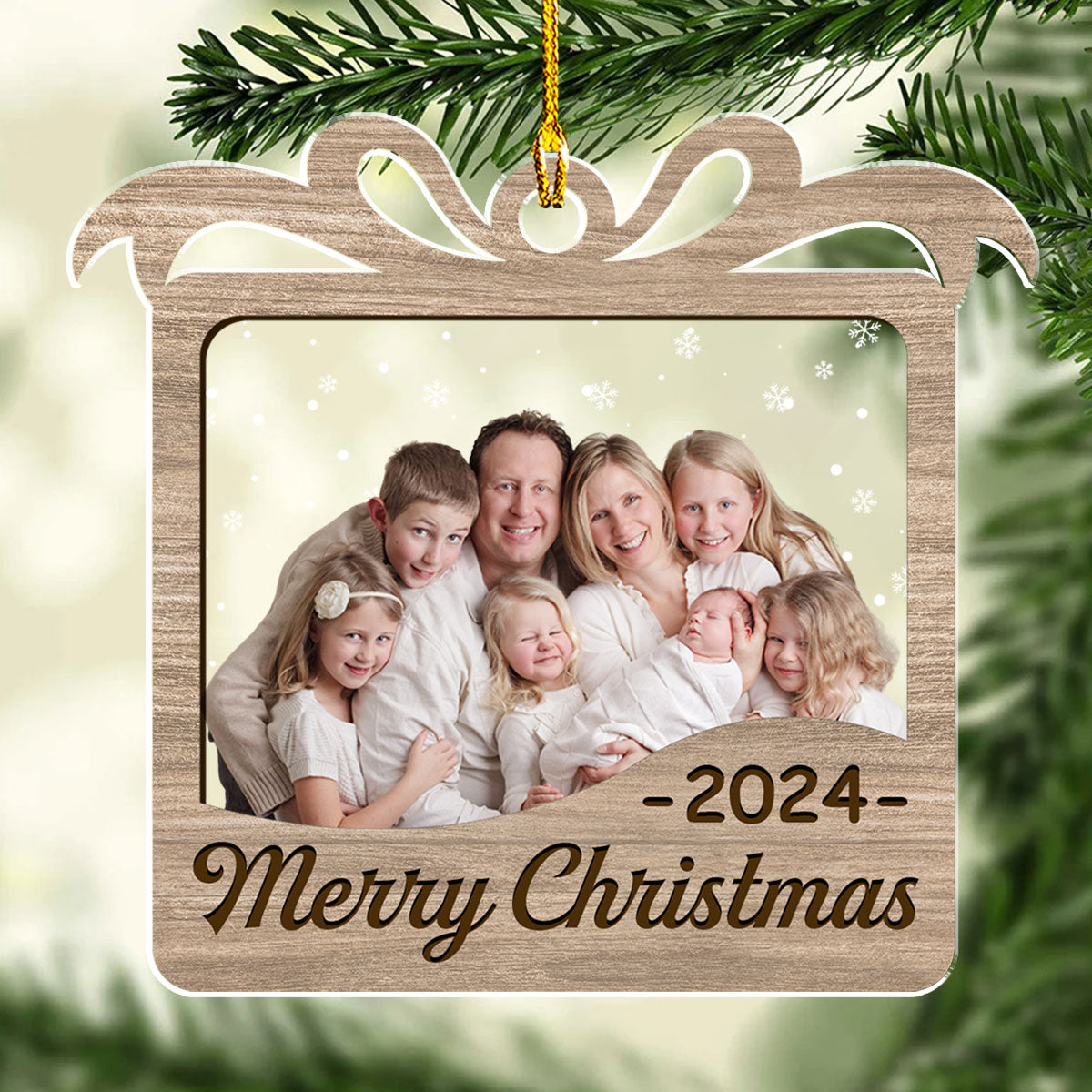 Winter Dreams - Personalized Custom Acrylic Ornament