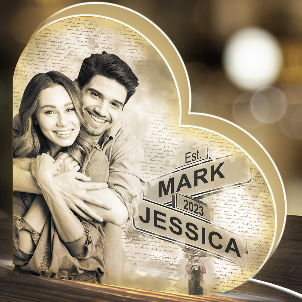 Couple Love - Personalized Custom Light Box